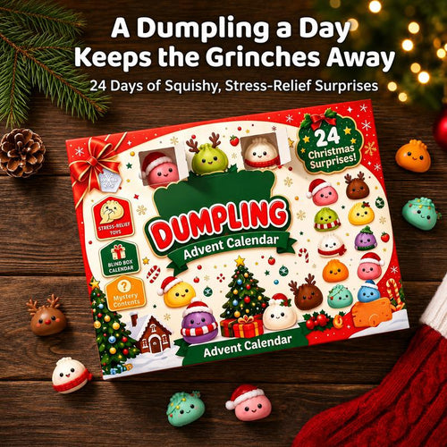 2026 Christmas Advent Calendar – 24 Days of Cute Squeeze Toy Surprises