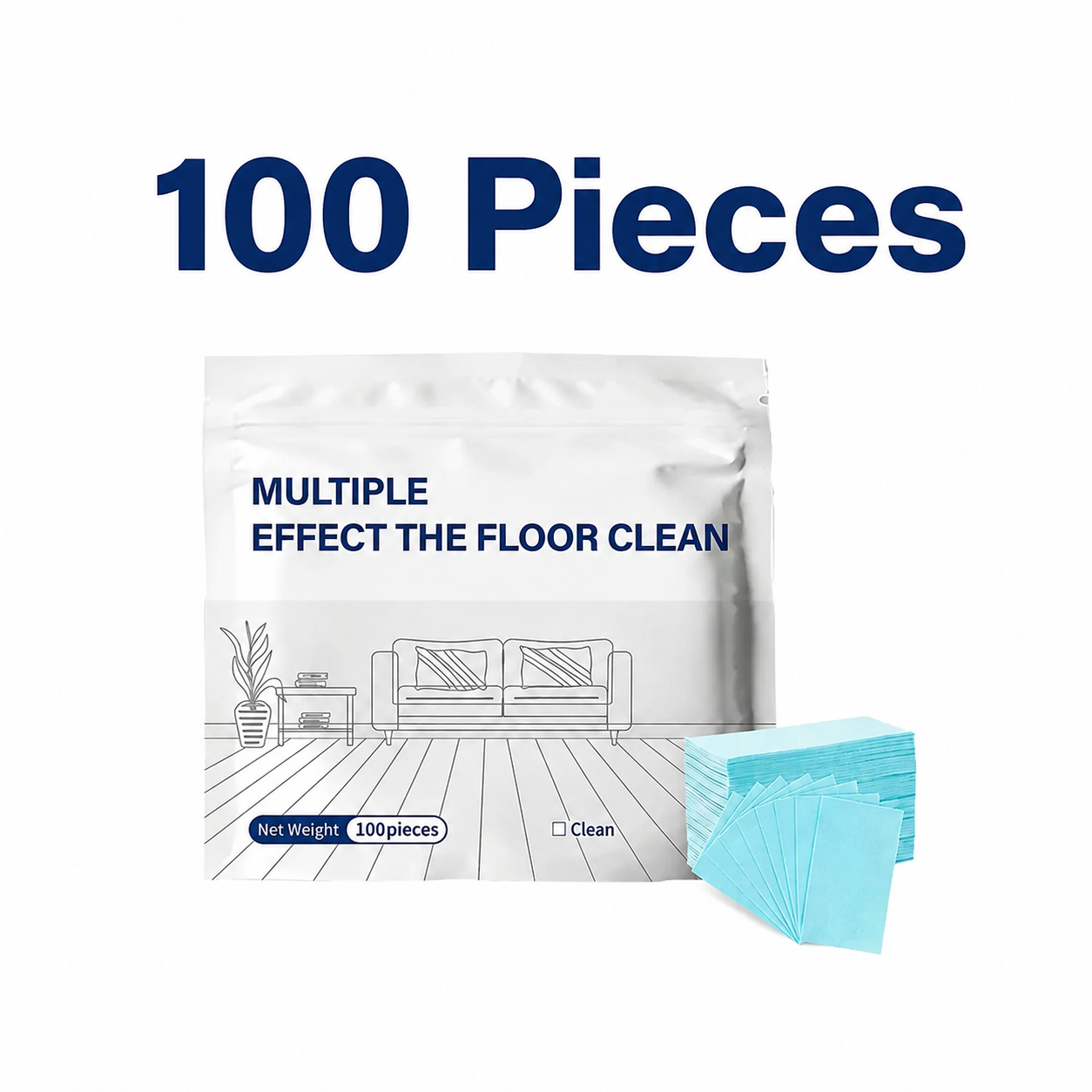 🔥Multi-Surface Floor Cleaning Tablets – Concentrated Cleaner for Hardwood, Tile, Laminate & More