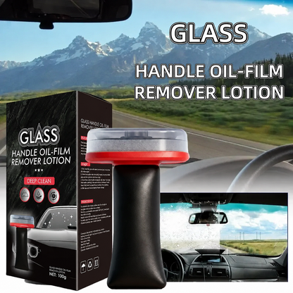 Automotive Oil Film Remover – Streak-Free Glass Cleaner for Fast Window Decontamination