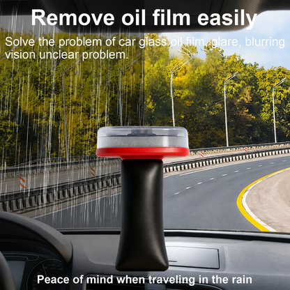 Automotive Oil Film Remover – Streak-Free Glass Cleaner for Fast Window Decontamination