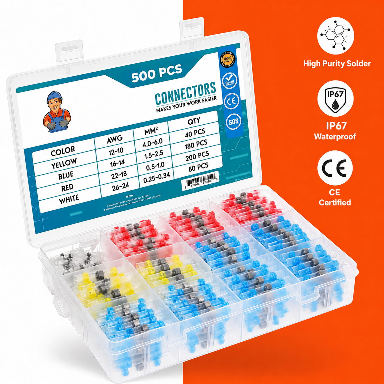 🔥 HOT SELLING — NOW 50% OFF!-Waterproof Solder Wire Connector Kit