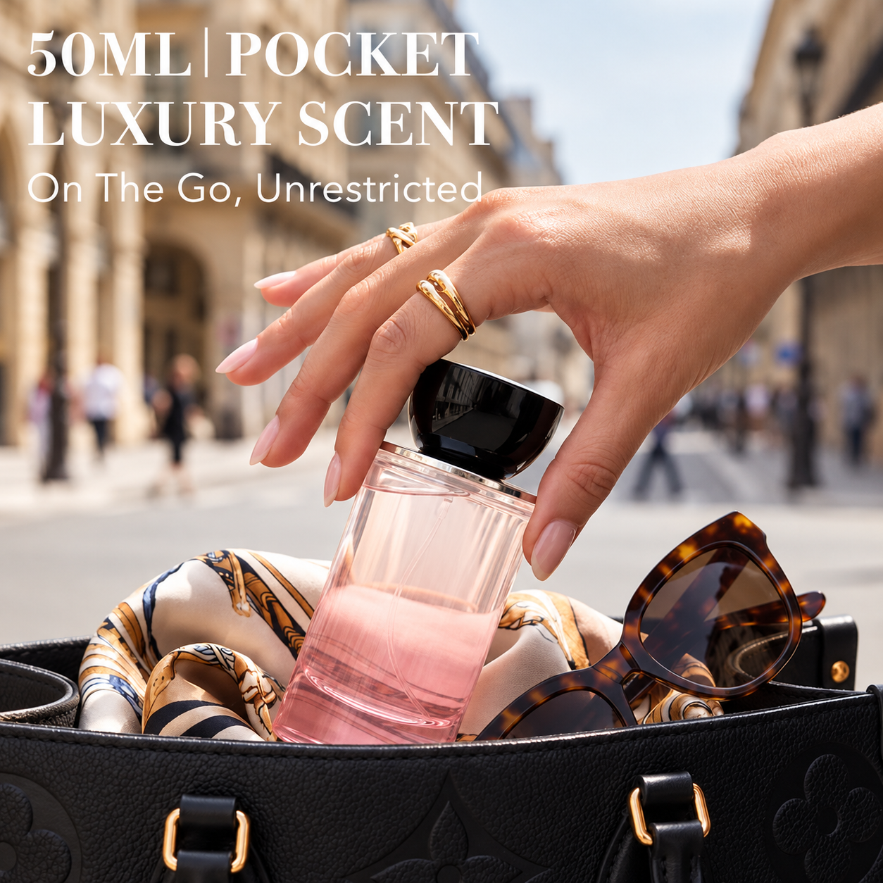 🔥 Rosey Fruity Floral | Extrait De Parfum 50ML | Long Lasting Luxury Fragrance