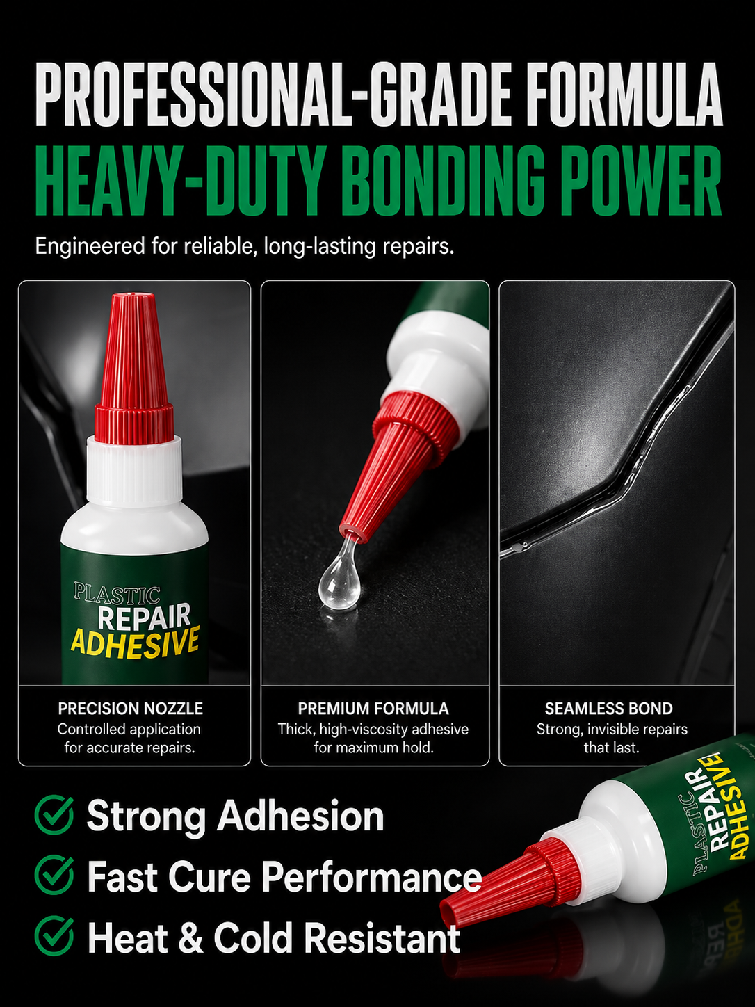 Multi-Purpose Car Bumper Repair Adhesive