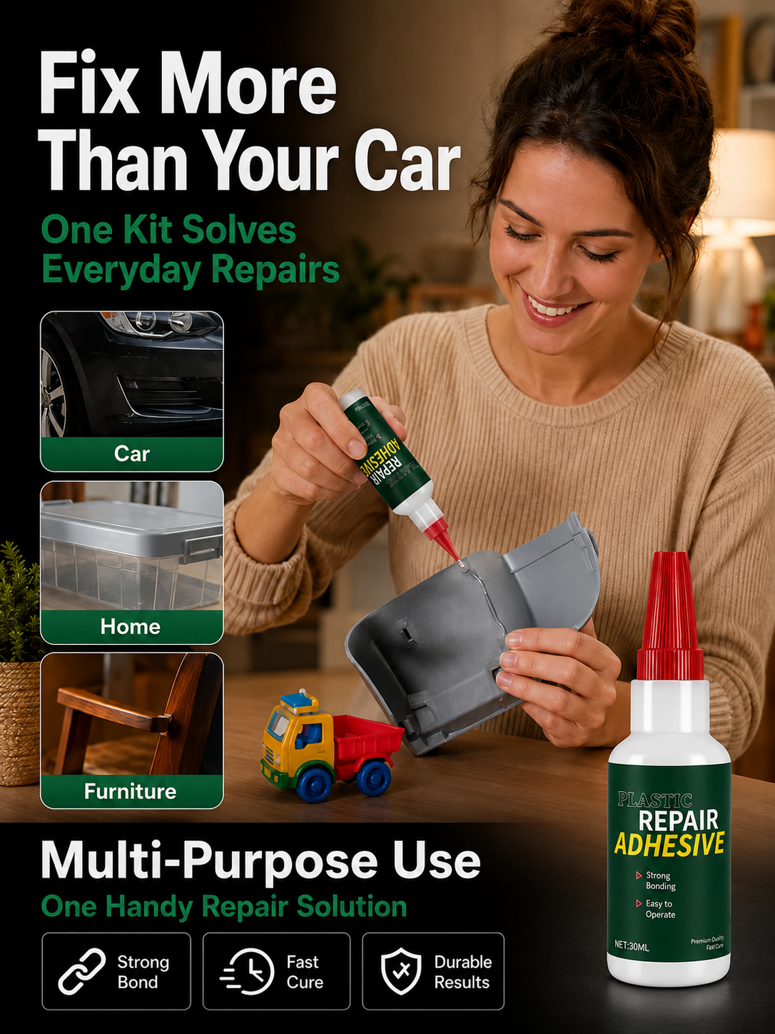 Multi-Purpose Car Bumper Repair Adhesive