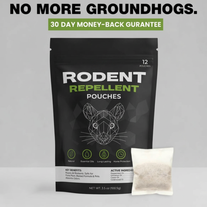 Groundhog Repellent Pouches
