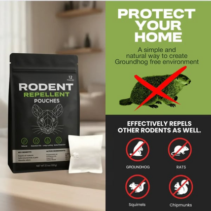 Groundhog Repellent Pouches