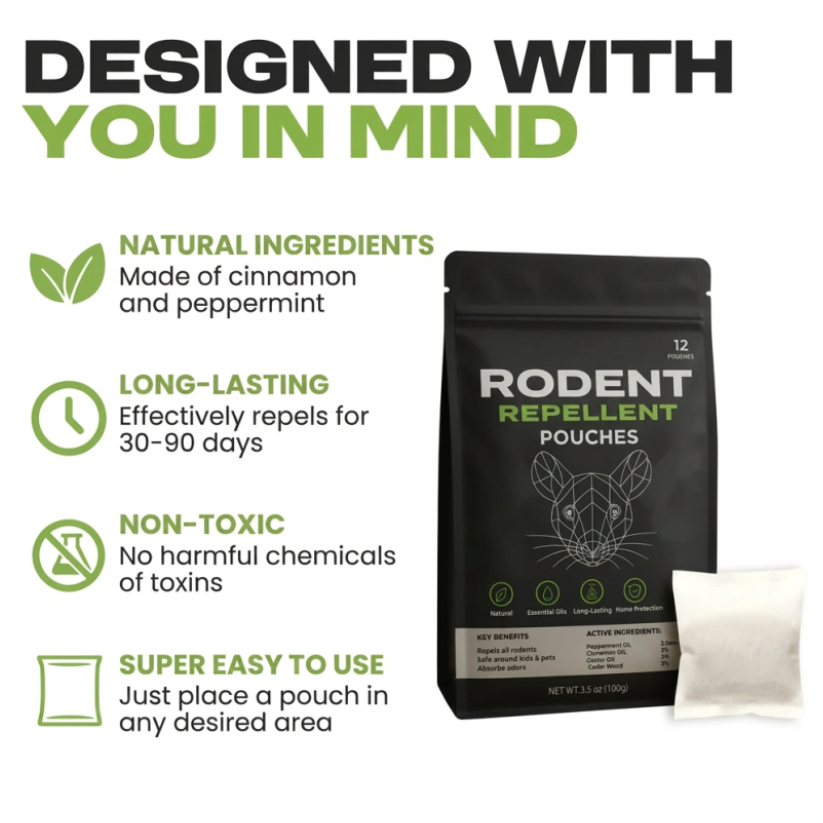 Groundhog Repellent Pouches