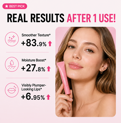 Peptide High-Shine Lip Balm | Hydrating & Plumping Lip Gloss