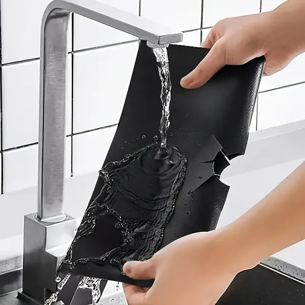 🔥LAST DAY 50% OFF - 🥘 Reusable Gas Stove Burner Liners♻️ (Set of 4)