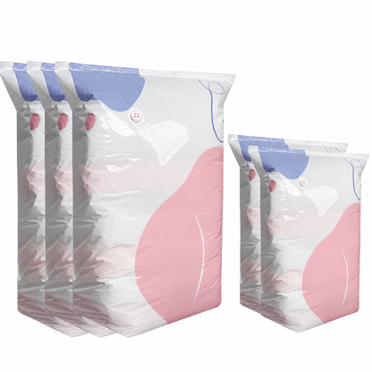 🥳2026 HOT SALE🥳💞 50% OFF! No‑Pump Vacuum Storage Bags – Press & seal, no pump needed. Saves 80% space, keeps clothes dry & dust‑free. Perfect for bulky bedding & off‑season gear. 🛏️🗄️