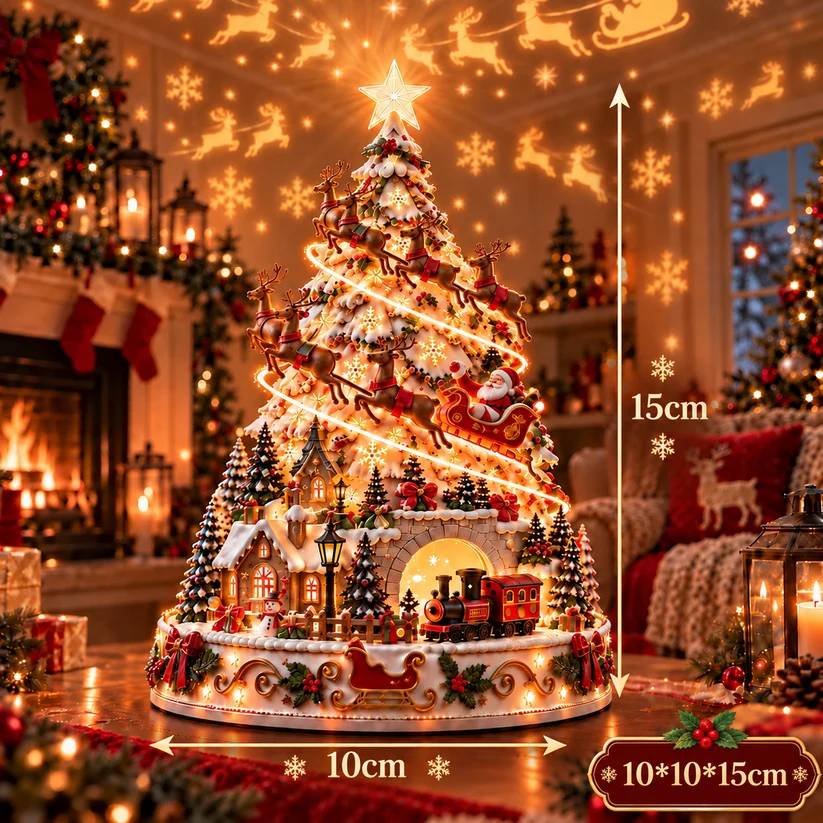 🏆 60,000+ Sold - 🎄Christmas Village Lightscape Tree
