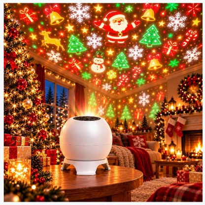 🎁 Christmas Projector Night Light