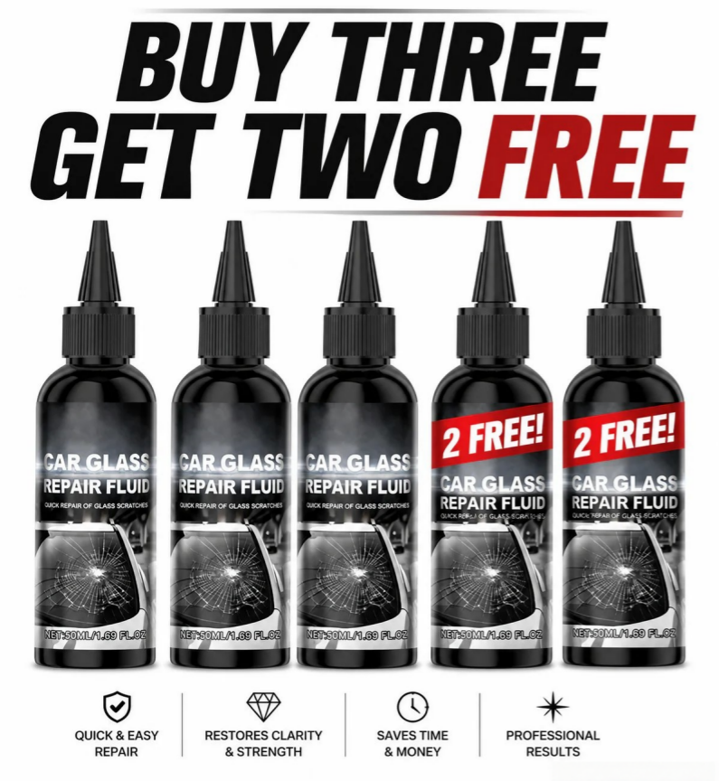 Fast-Acting Windshield Crack & Chip Repair Kit2