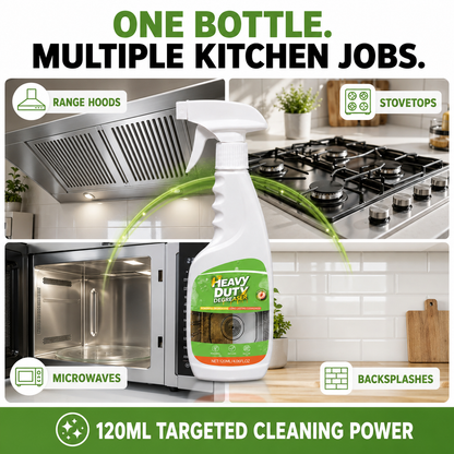 🔥 Powerful Kitchen Degreasing Spray — Quickly Removes Stubborn Grease ✨