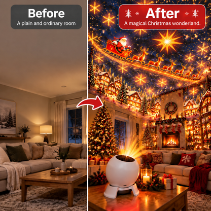 🎁 Christmas Projector Night Light