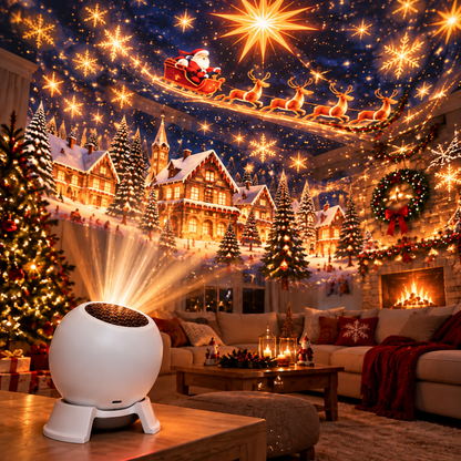 🎁 Christmas Projector Night Light