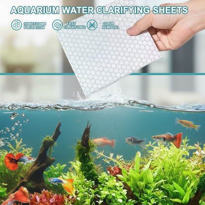 AQUARIUM CLARIFYING SHEETS