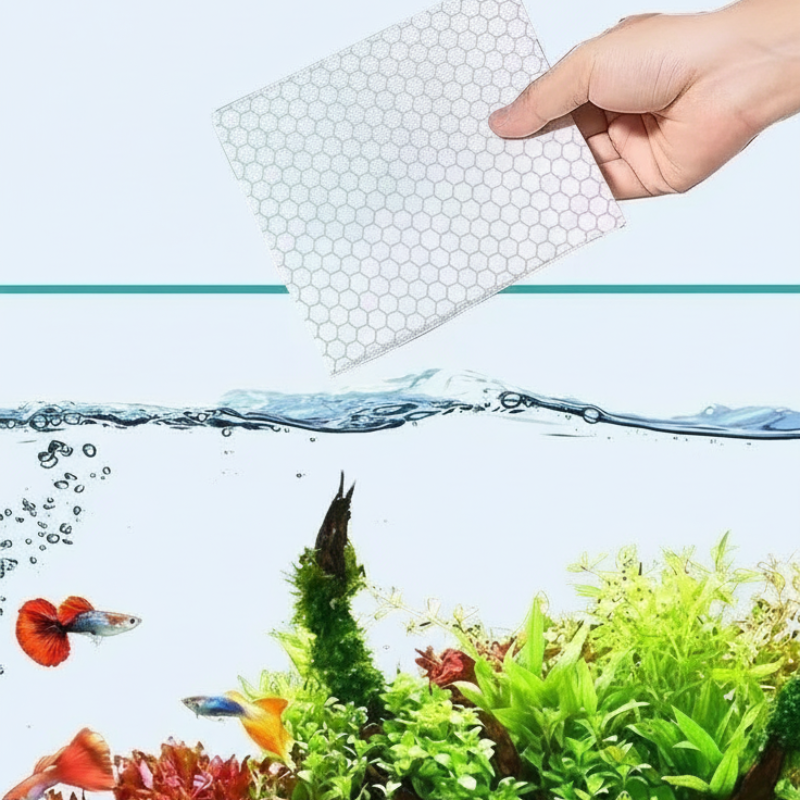 AQUARIUM CLARIFYING SHEETS