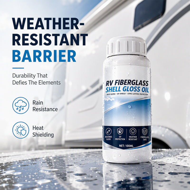 🚐 LIMITED‑TIME 50% OFF! ✨ RV Fiberglass Gloss Oil Shine Restorer – UV‑Protective, Easy‑Apply, Long‑Lasting ✨