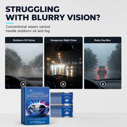 ⏰Car Windshield Cleaning Effervescent Tablets