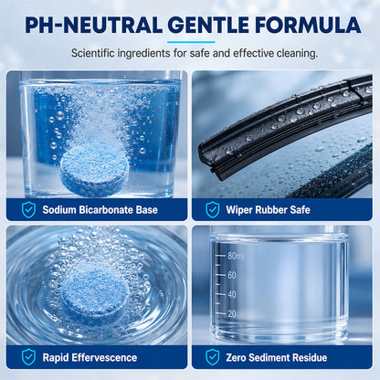 ⏰Car Windshield Cleaning Effervescent Tablets