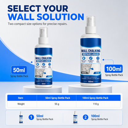 🎉 2026 HOT SALE 🏠 🧱 Wall Repair Liquid – locks chalky plaster instantly 🛠️