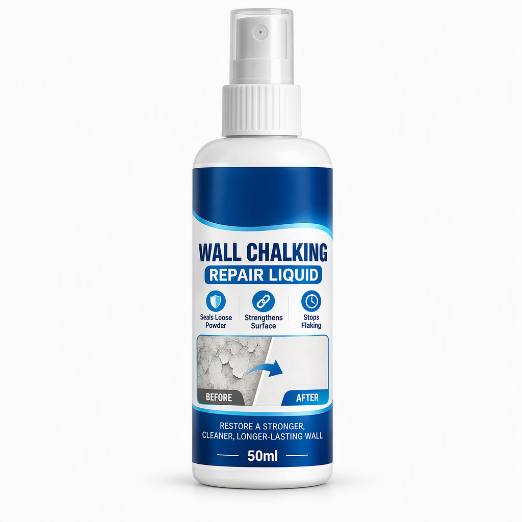 🎉 2026 HOT SALE 🏠 🧱 Wall Repair Liquid – locks chalky plaster instantly 🛠️